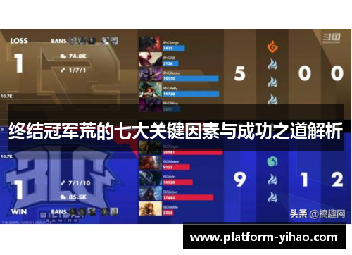 终结冠军荒的七大关键因素与成功之道解析