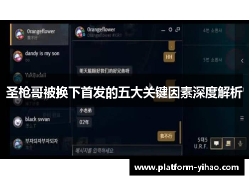 圣枪哥被换下首发的五大关键因素深度解析